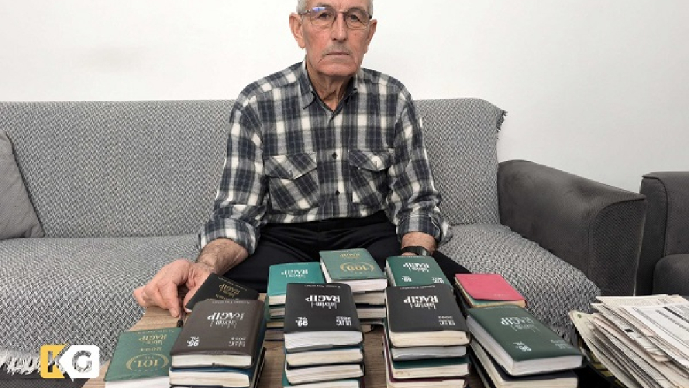 Keşanlı Kamuran Kurnaz, 40 yıldır aralıksız günlük tutuyor (Foto Galeri)